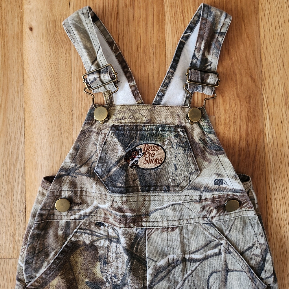 Kids Camo Overalls